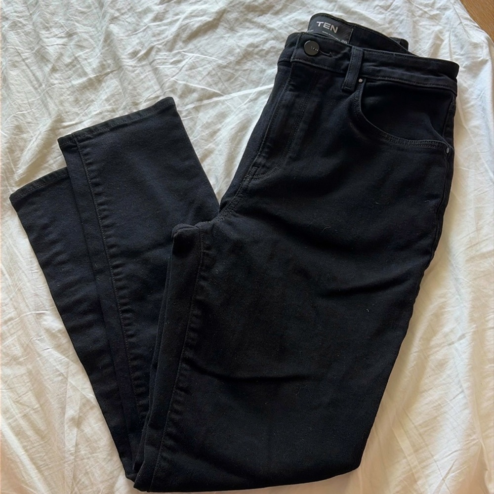 Aritzia TEN Motive Black Stretch Jeans Size 28 (4) High Rise Skinny